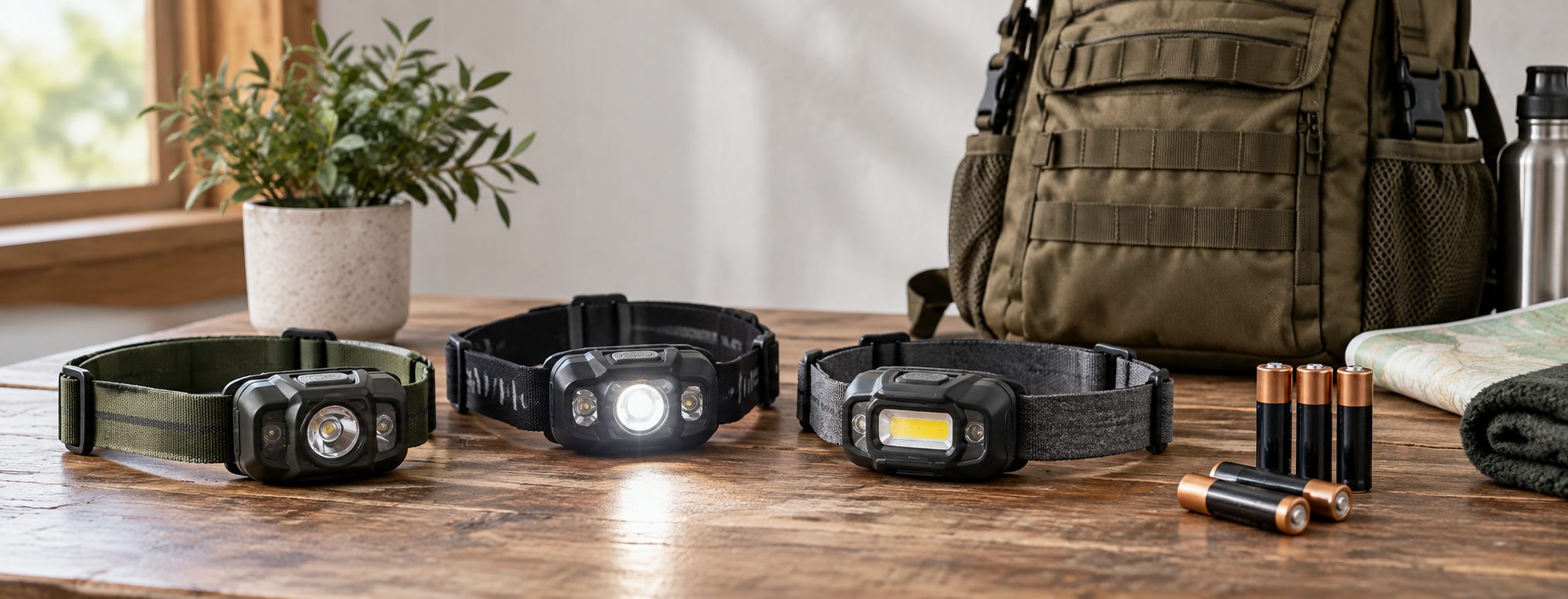Best Headlamps for Emergency Kits and Power Outages 2026 - SurvivalStockUp AAA, USB-rechargeable and dual-power headlamps for emergency kits - SurvivalStockUp