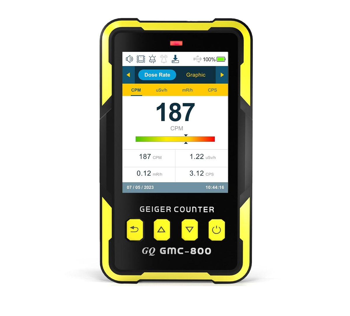 GQ GMC-800 Geiger counter nuclear radiation detector